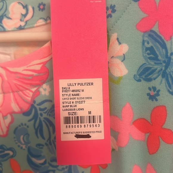 Never been worn! Lilly Pulitzer Cayce Short Sleeve Dress - Picture 7 of 11